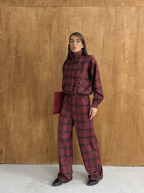 DISYRIC Kareli Takım 2460 - Bordo - 4