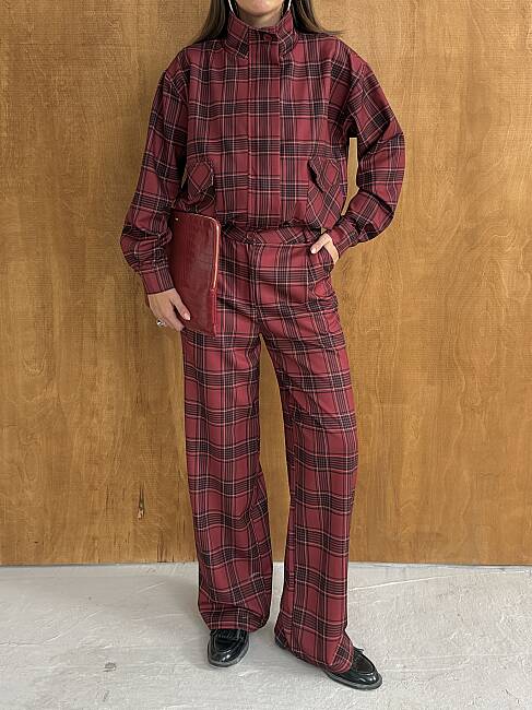 DISYRIC Kareli Takım 2460 - Bordo - 5