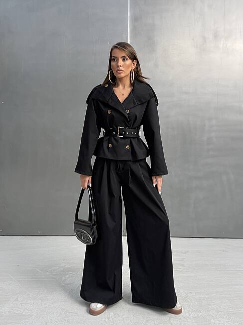 ELINA Trenç Takım 3192 - Siyah - 2