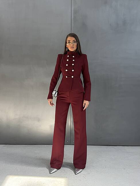 NEVA Takım 2453 - Bordo - 1