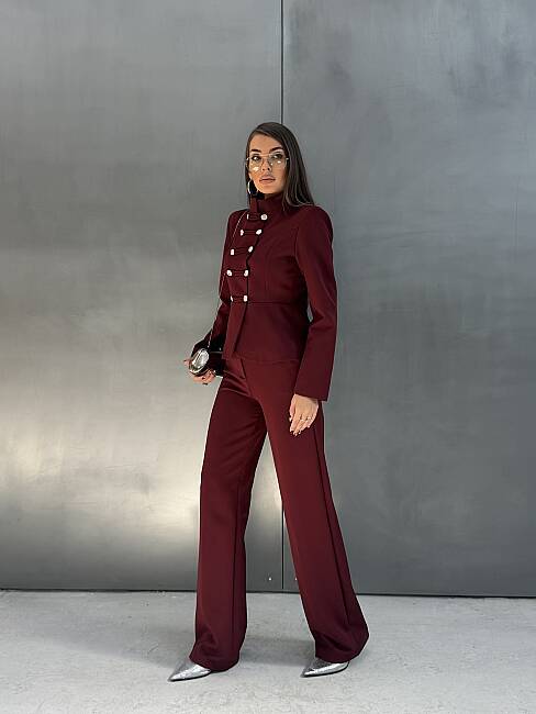 NEVA Takım 2453 - Bordo - 2