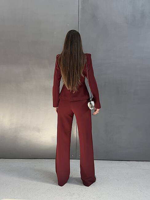 NEVA Takım 2453 - Bordo - 6