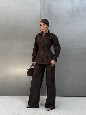 SOHO Denim Takım 2455 - Acı Kahve - MAXMOOR