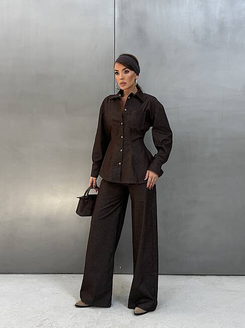 SOHO Denim Takım 2455 - Acı Kahve - 1