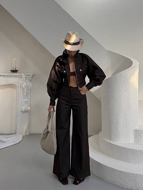 NATALIA Takım 3182 - Acı Kahve - 2